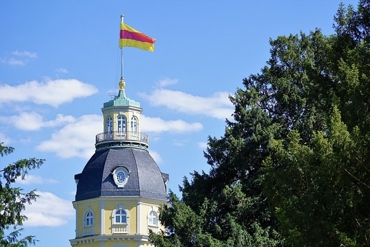 Turm des Karlsruher Schloss