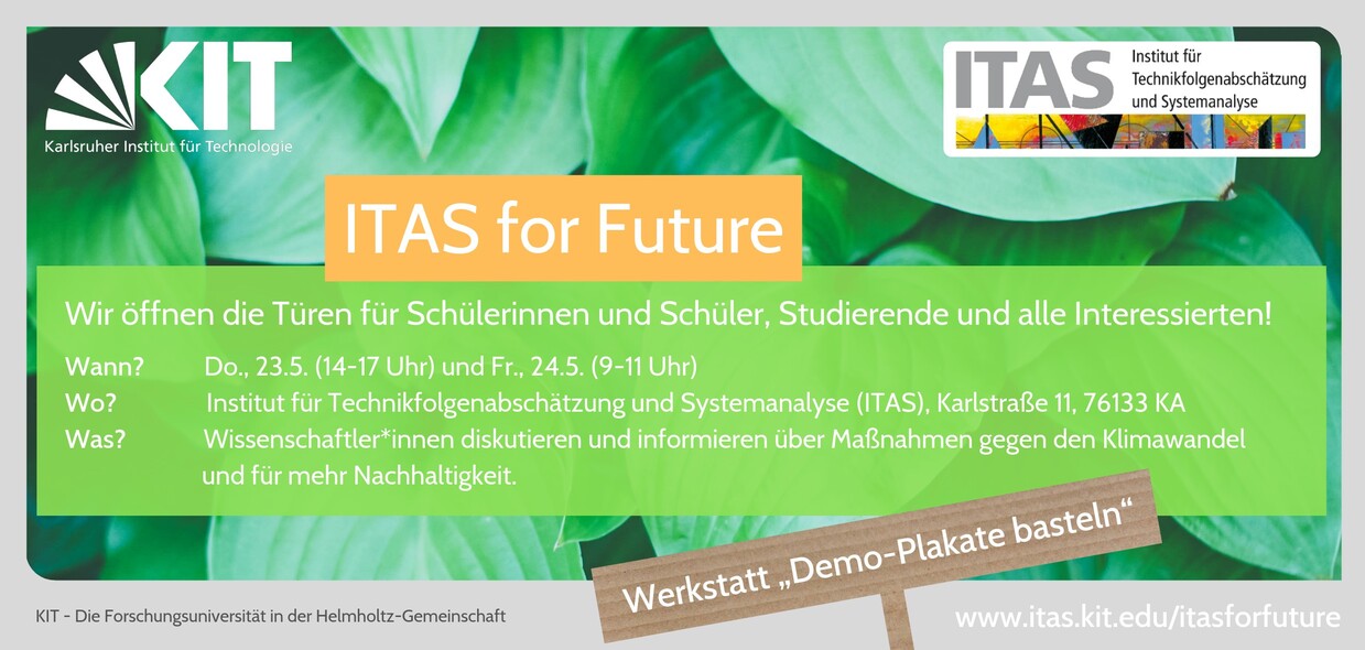 Veranstaltung "ITAS for Future"