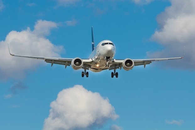 Bild eines Flugzeugs