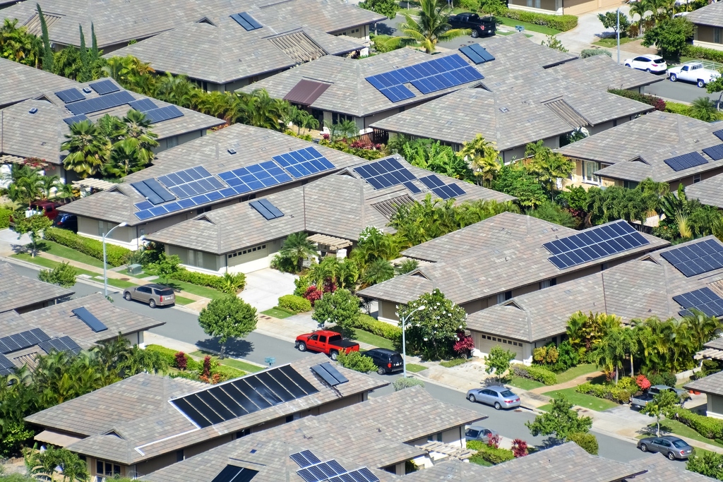 Wohnungen, Häuser, Solaranlage, Solar, Solarpanel, Autos