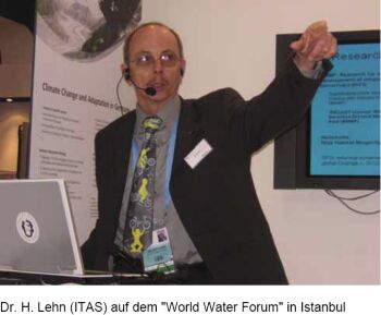 H. Lehn (ITAS) auf dem World Water Forum