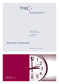 TAB-Arbeitsbericht Sommerzeit
