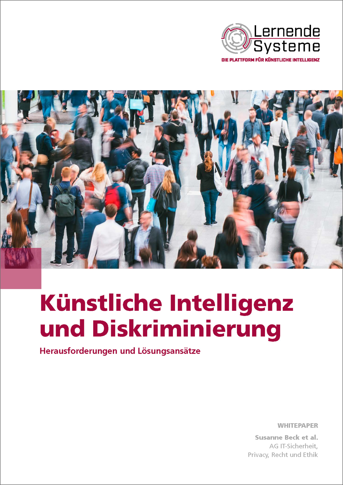Whitepaper "Künstliche Intelligenz und Diskriminierung – Herausforderungen und Lösungsansätze"