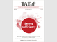 Cover der neuen TAT-up Ausgabe über Energiesuffizienz
