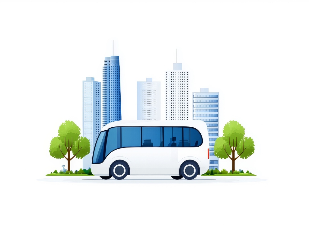 Futuristic bus