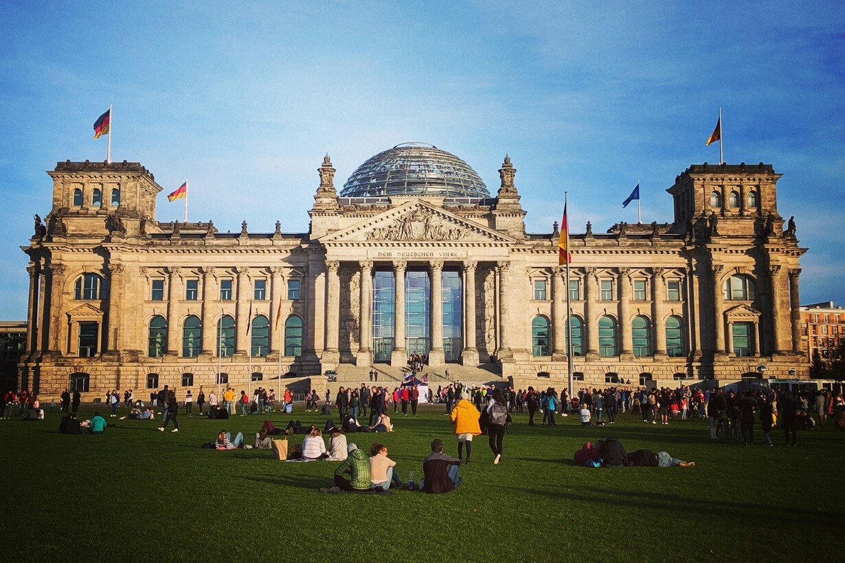 Bild vom deutschen Bundestag