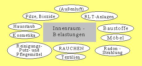 Innenraumbelastungen und ihre Quellen