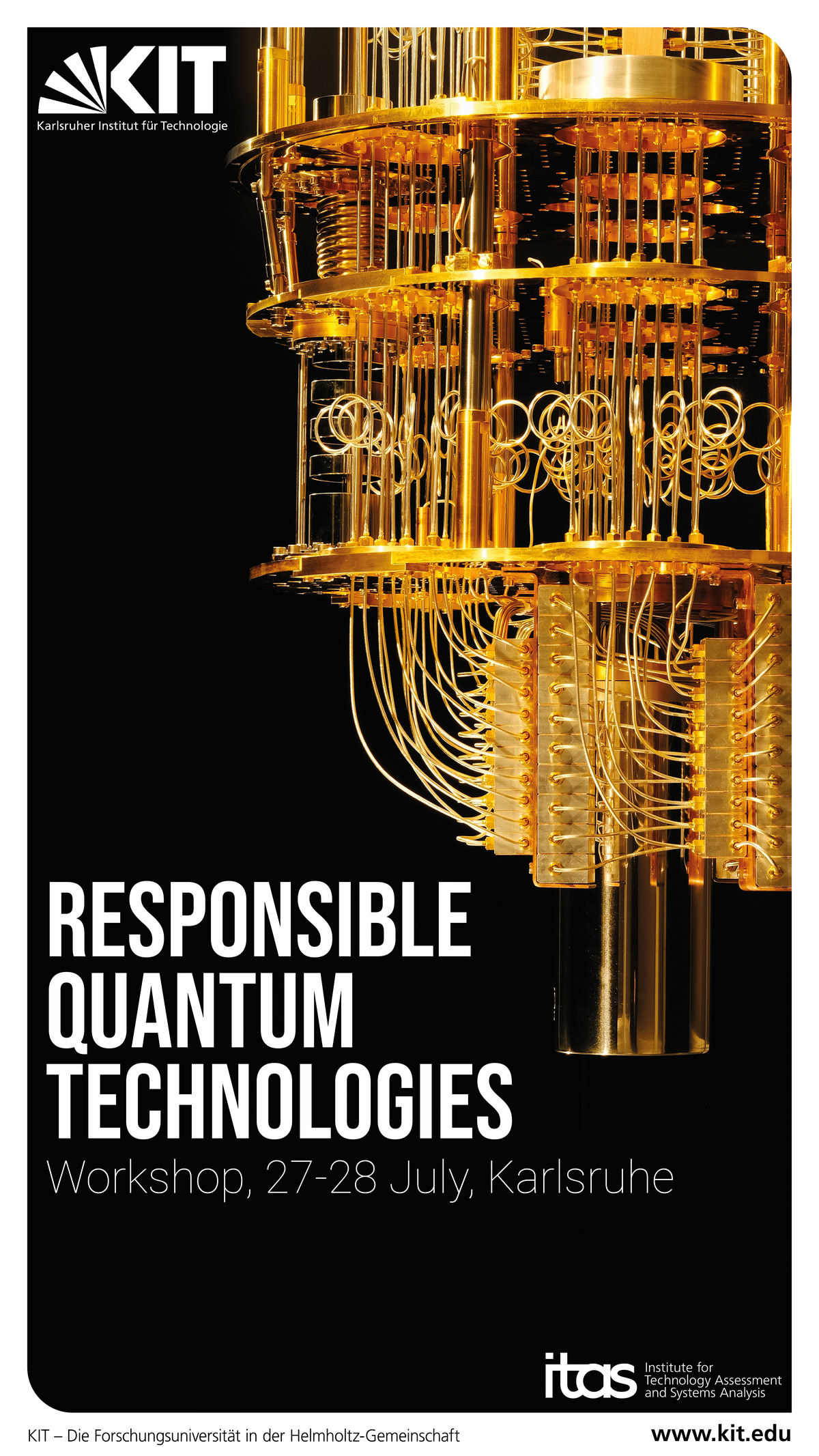 Responsible Quantum Technologies Workshop event poster