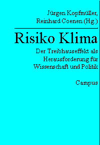 Kopfmueller, Coenen (Hg.): Risiko Klima.
